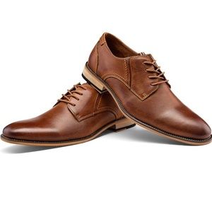 New! Jousen Milan Oxford Mens 7 Brown